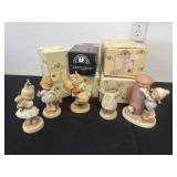 5 memeories of yesterday figurine with. Boxes