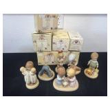 6 memories of yesterday figurine with boxes
