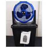 New portable misting fan