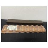5 pack 24ï¿½ wood piece and wood shelf