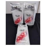 Three new Olay regenerist wet cleansing cloths