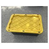 Black and Yellow Utility Tote