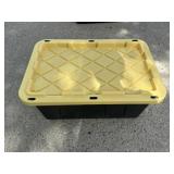Black and Yellow Utility Tote