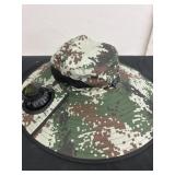 New Camo fan hat