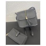 Anne Klein bag and  black purse