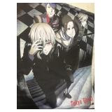 Tokyo ghoul anime fabric poster