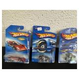 3 hot wheels