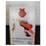 Pet treat launcher
