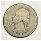 1939 Silver quarter