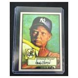Donald Trump 1952 Topps Style Baseball Card