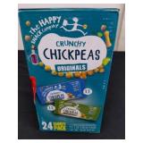 New 24 pack crunchy chickpea originals.  Expires