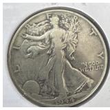 1944 Walking Liberty Half Dollar, composed of 90%