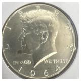 1964 United States Kennedy Half Dollar,