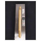 New Wood handled trowel