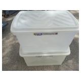 35 gal 2 storage totes