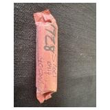 1928 short 40 roll of wheat Pennieï¿½s