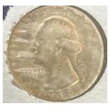 1938 United States quarters 90% silver