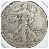 1943 Walking Liberty Half Dollar, 90%