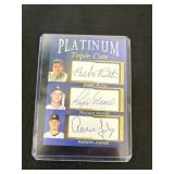 Platinum Cuts Babe Ruth Roger Maris Aaron Judge