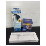 Tablet arm clamp and kid console and filter