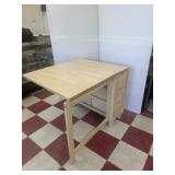 Foldable Wood Table Desk With drawers