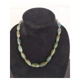 Vintage 20 inch glass bead necklace