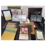 Video picture frames with picture frames