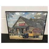 Smiths Grocery Coca Cola Framed Print 16x20