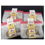 4 Disney pooh reusable bags