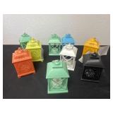 Group of plastic battery operated lights