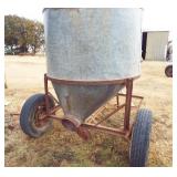 2 wheel grain bin trailer