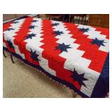 Honor Quilt, with Label, 66"x 50"