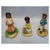 The Poppets Child Figurines (3)