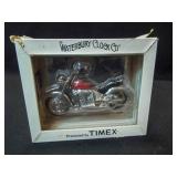 Timex Waterbury Motorcycle Clock in box