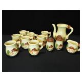 Mushroom Tea Set (12)
