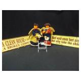 Décor Signs, Cloth Figures (4)