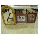 Wood Frame, Framed Prints (2)