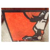 OSU Pistol Pete Painted Canvas