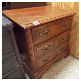Bedside Table, 3 drawers
