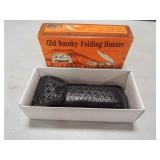 Old Smoky Folding Knife, in case, box
