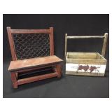 Farmstyle Wood Décor Pieces (2)