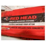 Red Head Concrete Anchors, 1" x 12"