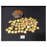 92 Bottle Caps; unused; in original box