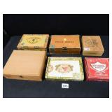 Cigar Box Collection; 6 count