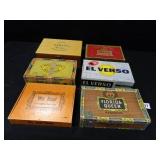 Cigar Box Collection; 6 count