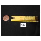 Gold Spot Dairy Pencils-5 count; Milk Cap-1