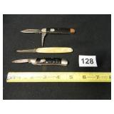 Pocket Knives-1-Brit-Nife (has 1 broken blade)
