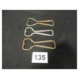 Bottle Openers; 3 total; Schlitz Beer; Coors