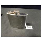 Flask; Stainless Steel; 3½" x 4"