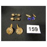 Cuff Links- 3 pair